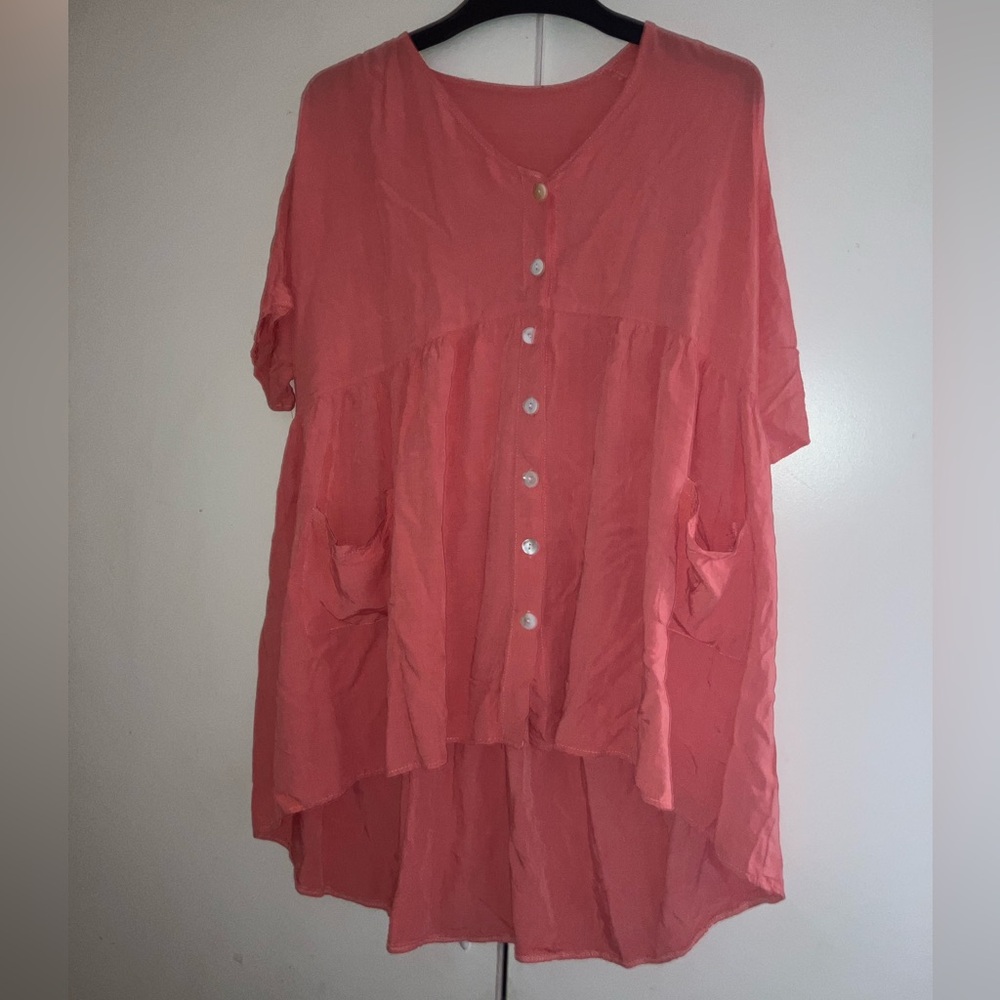 Orange Blouse